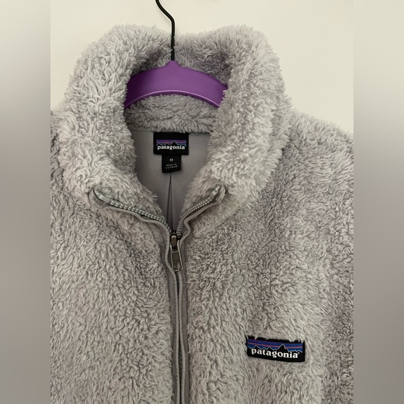 Patagonia Fleece Sleeveless Vest Sweater Zip Jacket V Neck M Los Gatos - Picture 3 of 6